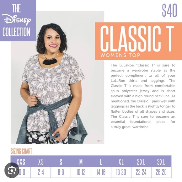 LuLaRoe New Multicolored Geometric Classic T Shirt Medium NWT - Picture 12 of 12